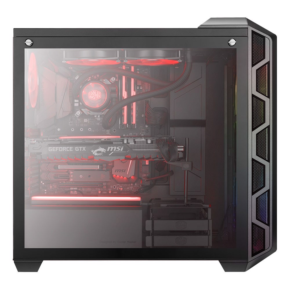 Cooler Master Mastercase H Argb Tempered Glass Usb Mid Tower