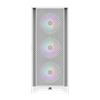 PowerBoost PB-P1601BW USB 3.0 Tempered Glass ARGB Fanlı Mid Tower Beyaz Gaming Kasa