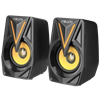 MIKADO MD-S23 GLARE 2.0 3W*2 RGB Siyah USB Gaming Speaker Hoparlör