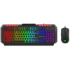 GameBooster KM-11B Knight Siyah Klavye Mouse Set