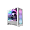 NZXT H5 Flow RGB Edition ATX USB 3.2 USB-C Beyaz Mid Tower Kasa