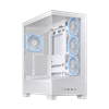 ASUS A31 PLUS Tempered Glass ARGB Beyaz USB 3.2 ATX Mid Tower Kasa