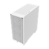 PowerBoost PB-P1601BW USB 3.0 Tempered Glass ARGB Fanlı Mid Tower Beyaz Gaming Kasa