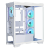 BitFenix W808 850W 80+ Bronze Tempered Glass ARGB USB 3.0 ATX Mid Tower Beyaz Kasa