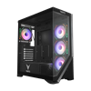 VENTO VG4202FLA 750W Temperaed Glass USB 3.0 Mesh ARGB E-ATX Tower Kasa + FSP HD2-750W GEN5 PSU