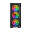 Rampage PROLIX 650W 80+ ARGB Fan Manyetik Temperli Camlı Mesh ATX Mid Tower Siyah Gaming Kasa