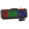 GameBooster KM-11B Knight Siyah Klavye Mouse Set