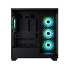 BitFenix CUBE Premium 600W 80+ Tempered Glass FRGB USB 3.0 Mesh ATX Mid Tower Siyah Kasa