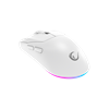 Rampage PROTE M5 PRO Kablosuz Beyaz RGB Ledli Şarjlı 26000 DPI Gaming Mouse