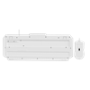 GameBooster KM-11W Knight Beyaz Klavye Mouse Set