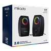 MIKADO MD-90R 2.0 5W * 2 Bluetooth RGB Ses Sistemi