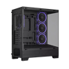 ASUS A31 PLUS Tempered Glass ARGB Siyah USB 3.2 ATX Mid Tower Kasa
