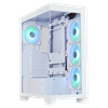 BitFenix W808 850W 80+ Bronze Tempered Glass ARGB USB 3.0 ATX Mid Tower Beyaz Kasa