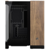 CORSAIR 2500X Tempered Glass Dual Chamber USB 3.1 Type-C Siyah/Ceviz Ağacı mATX Kasa
