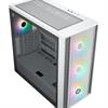 Cooler Master MasterBox 600 ARGB Tempered Glass Beyaz USB 3.2 E-ATX Mid Tower Kasa