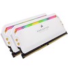CORSAIR 16GB (2x8GB) Dominator Platinum RGB Beyaz 3200MHz CL16 DDR4 Dual Kit Ram