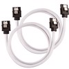 CORSAIR CC-8900253 Beyaz Premium SATA Data Kablo Seti
