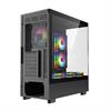 FAZEON F2 650W 80+ Bronze Tempered Glass Mesh 6x ARGB Fanlı USB 3.0 ATX Bilgisayar Kasası