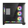 FAZEON F3 750W 80+ Bronze Tempered Glass 7x ARGB Fanlı USB 3.0 ATX Bilgisayar Kasası