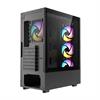 FAZEON F9 650W 80+ Bronze Tempered Glass Mesh 4x RGB Fanlı USB 3.0 E-ATX Bilgisayar Kasası