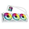 GameBooster SHIELD 360 Rainbow 360mm Beyaz İşlemci Sıvı Soğutucu