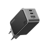 UGREEN Nexode Air 65W GaN Type-C QC PD 2 x Type-C, 1 x USB Gri Hızlı Şarj Cihazı