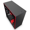 NZXT H710i RGB Tempered Glass USB 3.1 Kırmızı/Siyah Mid Tower Kasa