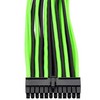 Thermaltake TtMod Yeşil/Siyah Power Supply Sleeved Kablo Seti (16 AWG)