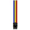 Thermaltake TtMod Rainbow Power Supply Sleeved Kablo Seti