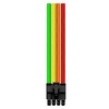 Thermaltake TtMod Rainbow Power Supply Sleeved Kablo Seti