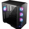 MSI MAG PANO 100R PZ USB 3.2 Tempered Glass Siyah ATX Mid Tower Kasa