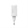 Bix 25W USB Type-C PD Çift Portlu Hızlı Şarj Cihazı Beyaz