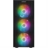Everest FACED V3 500W Tempered Glass USB 3.0 Mesh Rainbow ATX Siyah Kasa