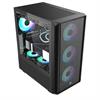 PowerBoost PB-P3602BB 850W 80+ Bronze USB 3.0 Tempered Glass Mesh ARGB Fanlı ATX Gaming Kasa