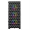 FAZEON F6 650W 80+ Bronze Tempered Glass Mesh 4x ARGB Fanlı USB 3.0 ATX Bilgisayar Kasası