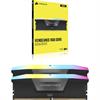CORSAIR 96GB (2x48GB) Vengeance RGB 6400MHz CL32 DDR5 Siyah Dual Kit Ram