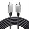 Orico 60W 3A PD Type-C to Type-C Hızlı Şarj ve Data Kablosu 1 Metre Siyah