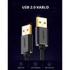 Ugreen USB 2.0 2M Siyah Data ve Şarj Kablosu