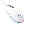 Logitech G G203 Beyaz Lightsync RGB Gaming Mouse