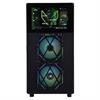 PowerBoost PB-P4367BB USB 3.0 LCD Mesh ARGB ATX Mid Tower Siyah Kasa