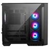 MSI MAG PANO 100R PZ USB 3.2 Tempered Glass Siyah ATX Mid Tower Kasa