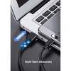Ugreen USB to Micro USB 0.5M Beyaz Hızlı Şarj Kablosu