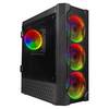 POWER BOOST VK-P06B 550W RGB Mesh Panel USB 3.0 Mid Tower Kasa 