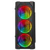 POWER BOOST VK-P06B 550W RGB Mesh Panel USB 3.0 Mid Tower Kasa 