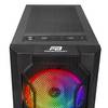 POWER BOOST VK-P06B 550W RGB Mesh Panel USB 3.0 Mid Tower Kasa 