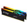 Kingston 32GB(2X16GB) FURY Beast RGB 6000Mhz CL40 DDR5 Dual Kit Ram