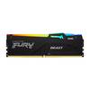 Kingston 16GB(2X8GB) FURY Beast RGB 5200Mhz CL40 DDR5 Dual Kit Ram