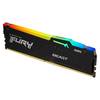 Kingston 32GB(2X16GB) FURY Beast RGB 6000Mhz CL40 DDR5 Dual Kit Ram