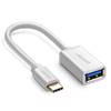 Ugreen Type-C USB 3.0 Beyaz Dönüştürücü Adaptör 