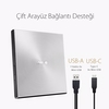 ASUS ZenDrive U9M USB Type-C M-DISC ultra ince taşınabilir 8X DVD yazıcı